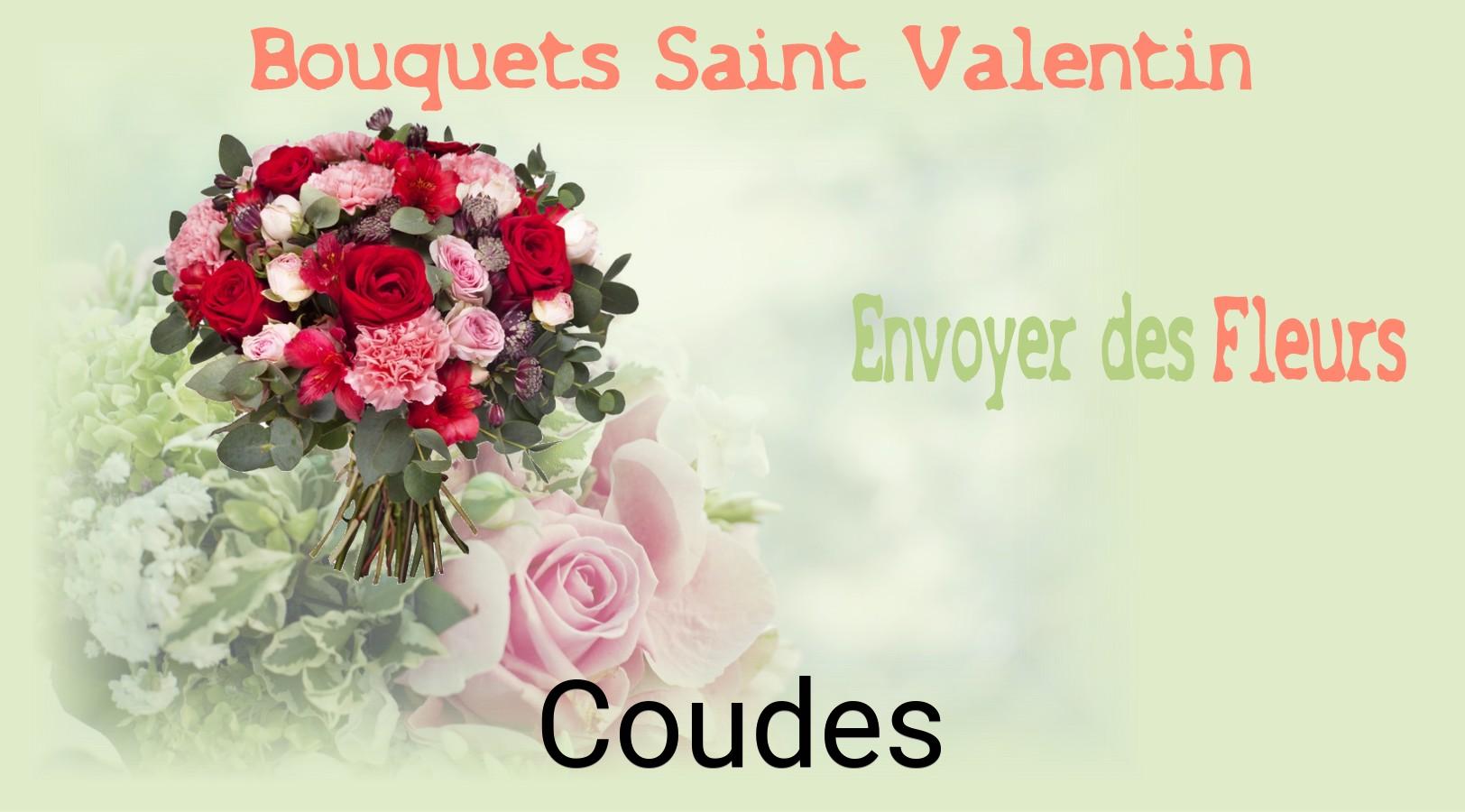 Roses de Saint-Valentin livrées à Coudes